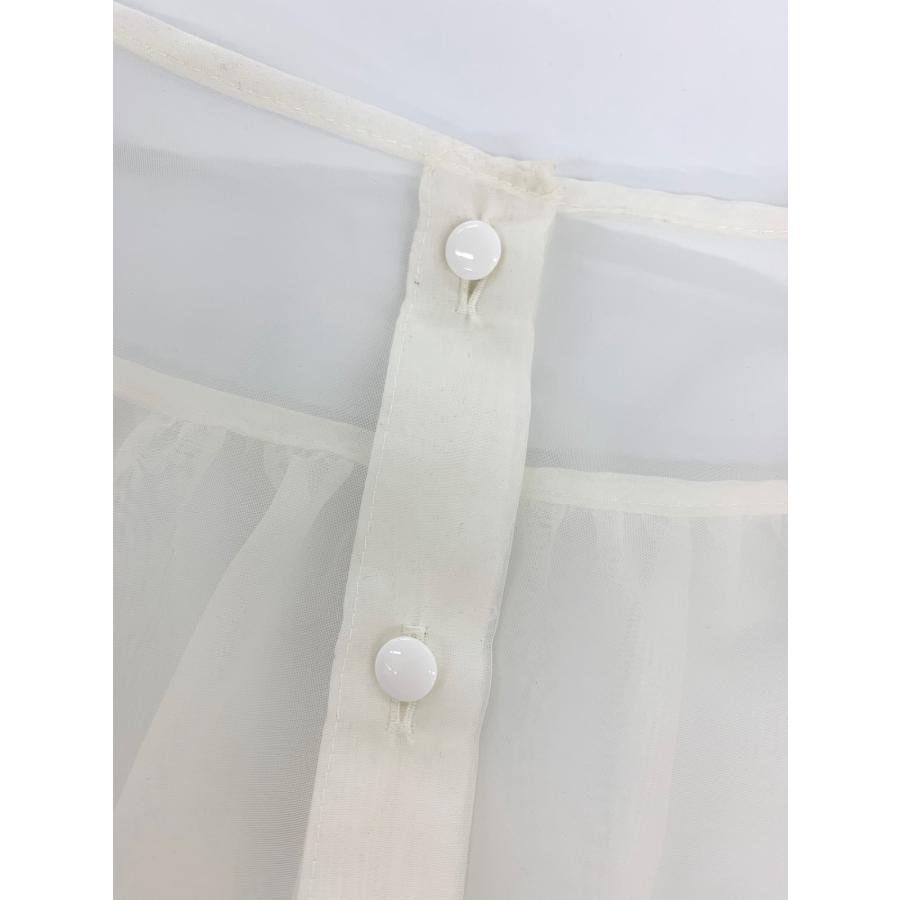 ルネ 6431130 ブラウス 36 ホワイト シースルー ITR4RQPY8JQG  