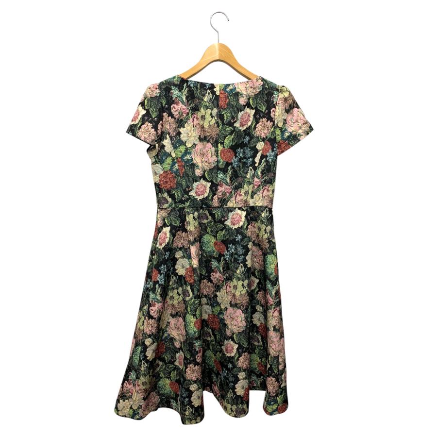 エムズグレイシー ゴブラン調プリントドレス 511523 40 マルチカラー