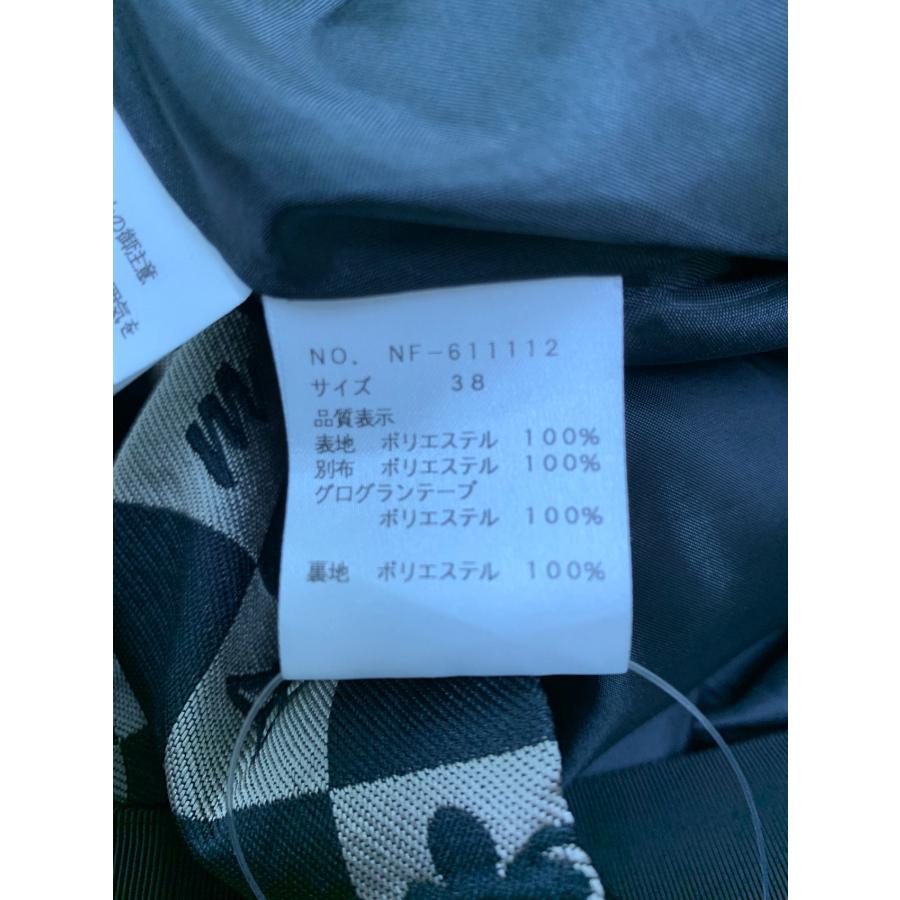 エムズグレイシー 市松柄ロゴ入りジャガードドレス 611112 ワンピース