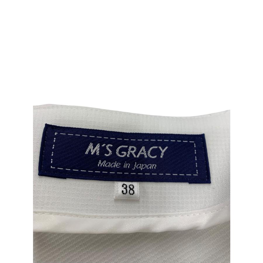 エムズグレイシー コクーンスリーブジップアップジャケット 414306 38