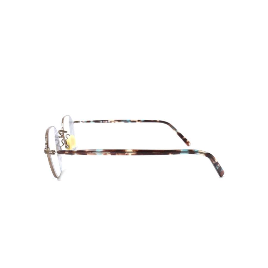 【再値下げ】金子眼鏡 KV-21 メガネ カネコガンキョウ KV-21 BYG PURE TITANIUM 未使用品（S） ] 金子眼鏡