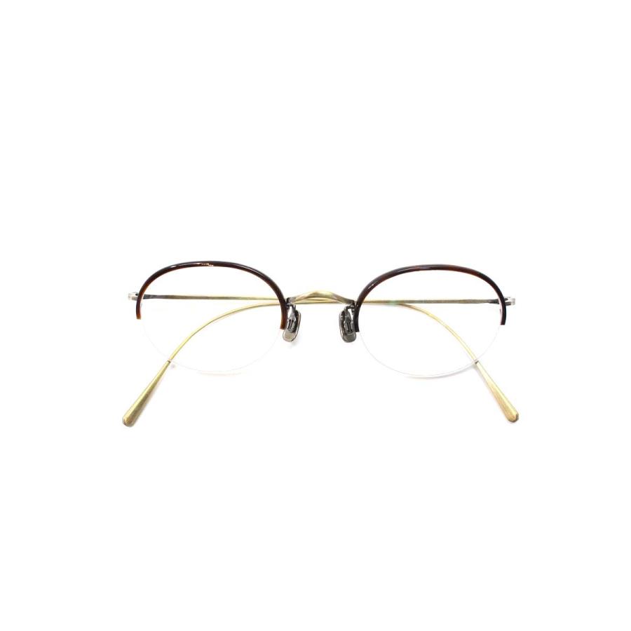 アイヴァン7285 1003 メガネ EV DEMI2/ANTIQUE GOLD コンビフレーム 