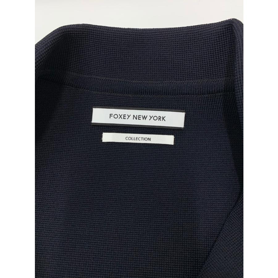 FOXEY NEWYORK◇ジャケット/38/ポリエステル/BLK/無地/39521