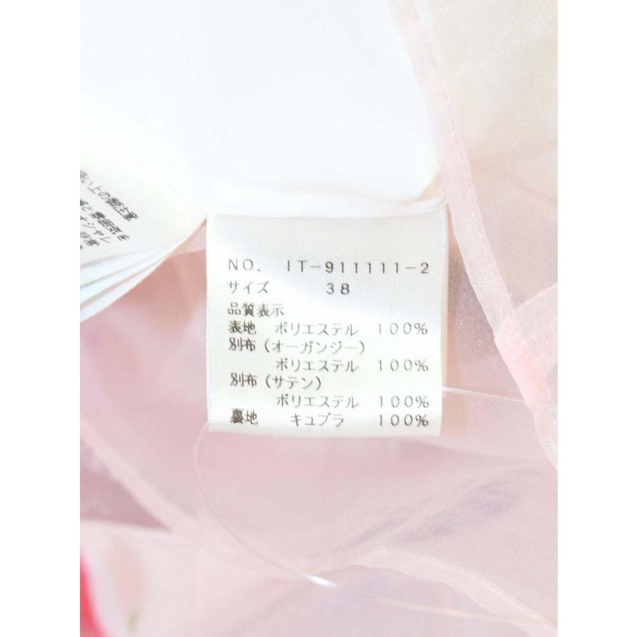 エムズグレイシー Organdy Flower Dress 911111 ワンピース 38 ピンク