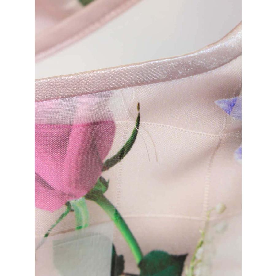 エムズグレイシー Organdy Flower Dress 911111 ワンピース 38 ピンク