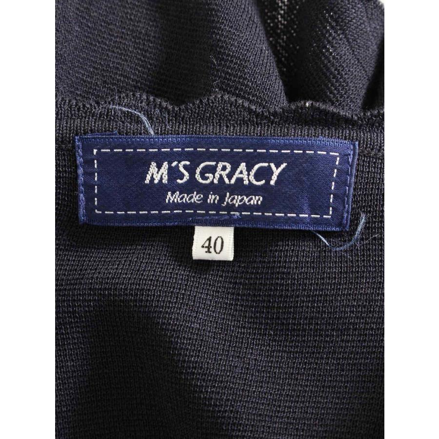 エムズグレイシー Scallop Bolero 918315 ボレロ カーディガン 40