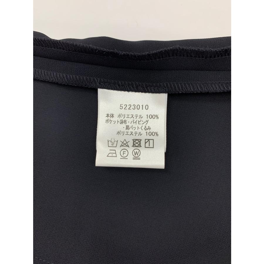 【Reneルネ】新品タグ付 定価80,000円 ネイビー　ジャケット ルネ 5223010 ノーカラージャケット 38 ネイビー ITSW7HYYN6RM
