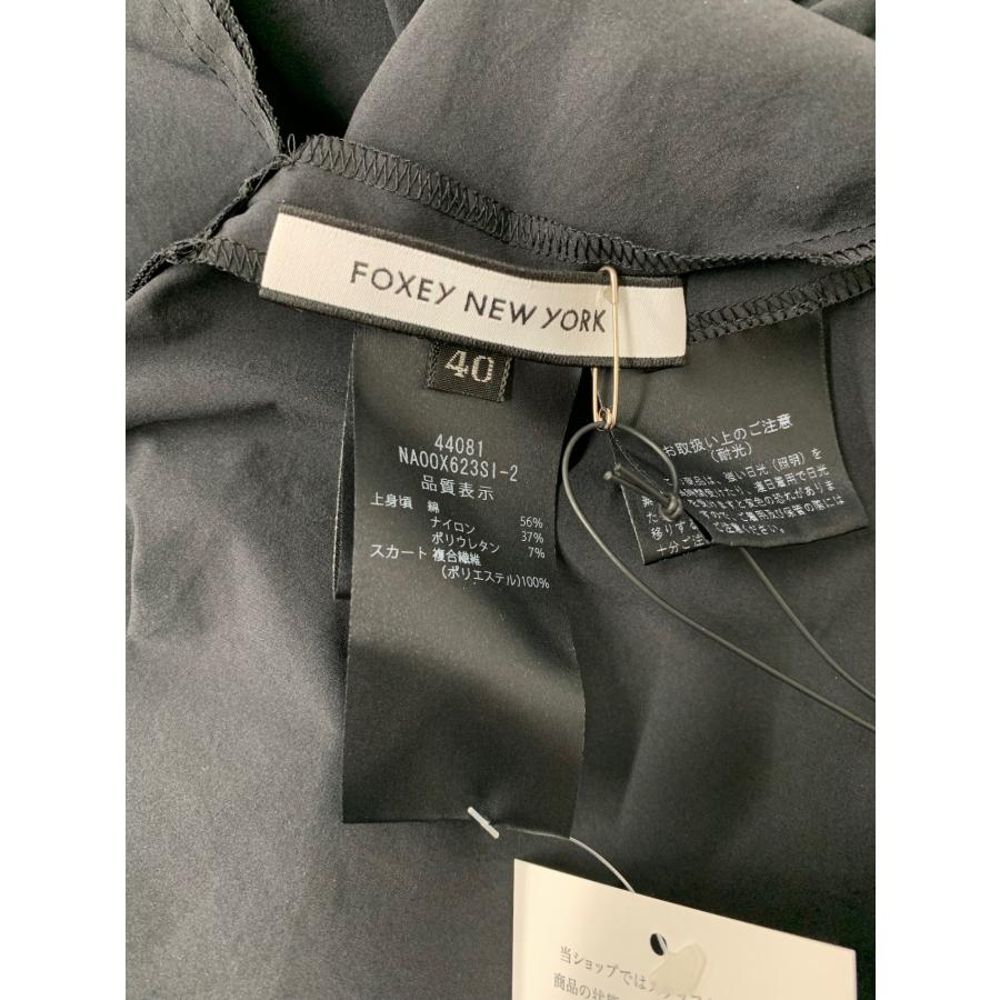 フォクシーニューヨーク Dress Leonia 44081 ワンピース 40 ブラック