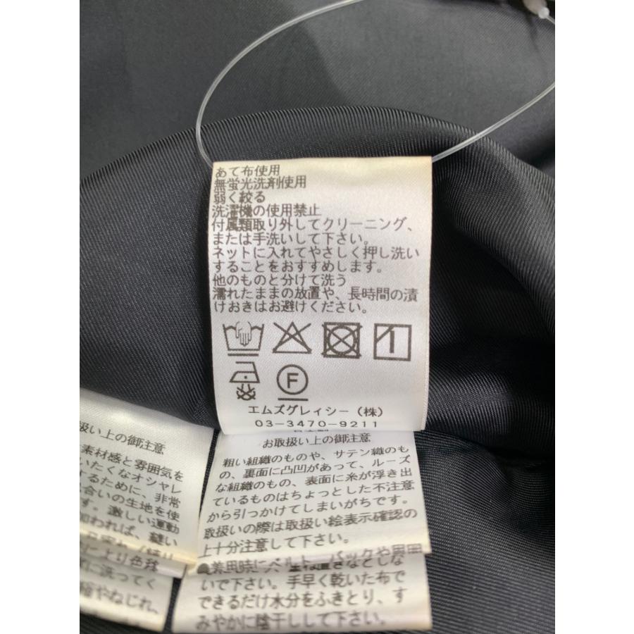 エムズグレイシー☆カメリア＆リボン総柄ワンピース☆ブラック☆40☆美品☆超特価♡ エムズグレイシー 511327 ワンピース 38 ブラック カメリアリボン柄