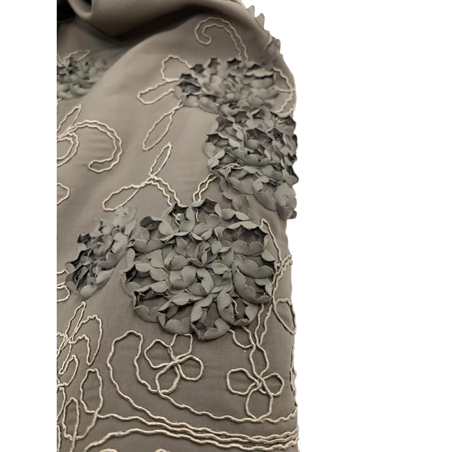 エムズグレイシー コード刺繍入りワンピース 211332 38 グレー