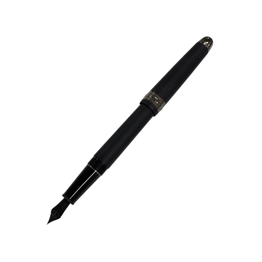 MONTBLANC 万年筆ブラック K14 モンブラン マイスターシュテュック 万年筆 ブラック 585 K14