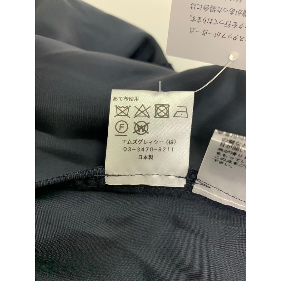 エムズグレイシー 911351 ワンピース 42 ネイビー ウエストリボン