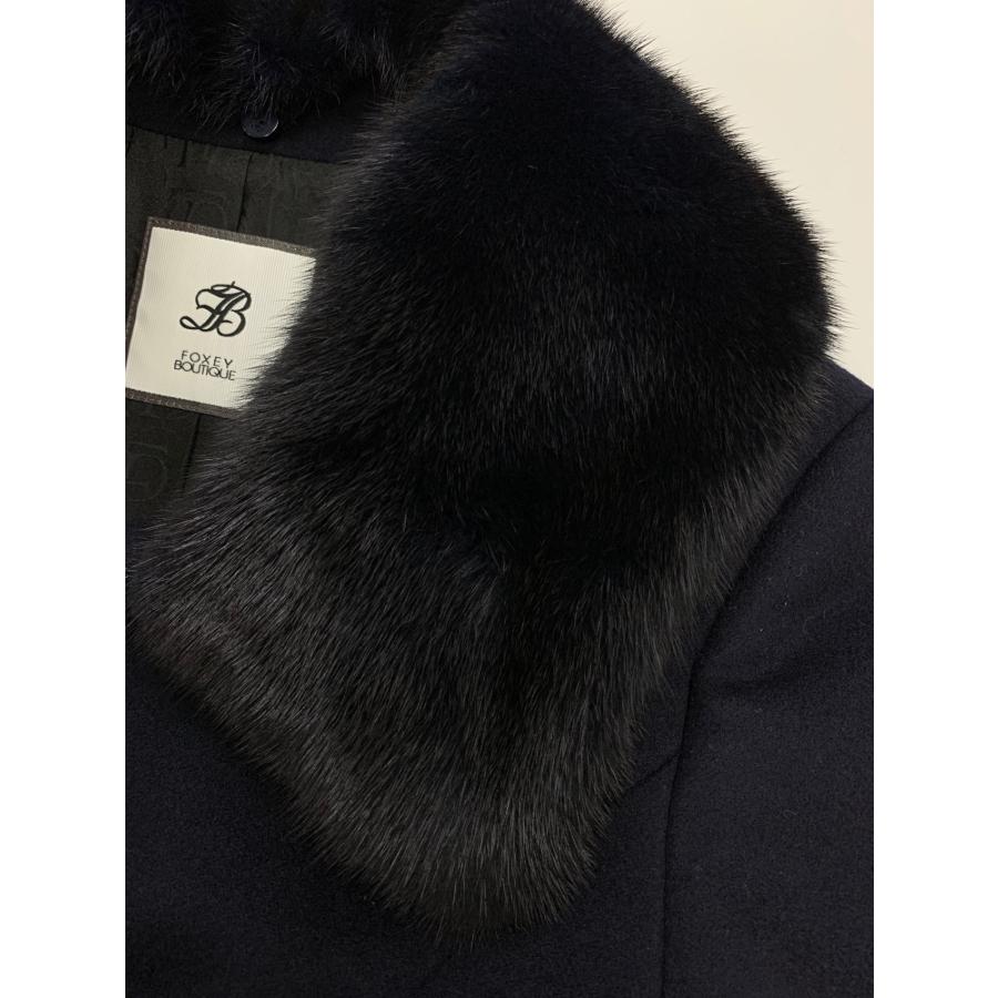 フォクシーブティック Coat Conserved Foxey 39265 コート 40 ネイビー 