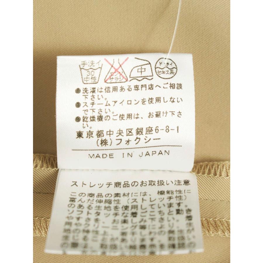 フォクシーニューヨーク 17270 ワンピース 40 ベージュ 17270 フロント 