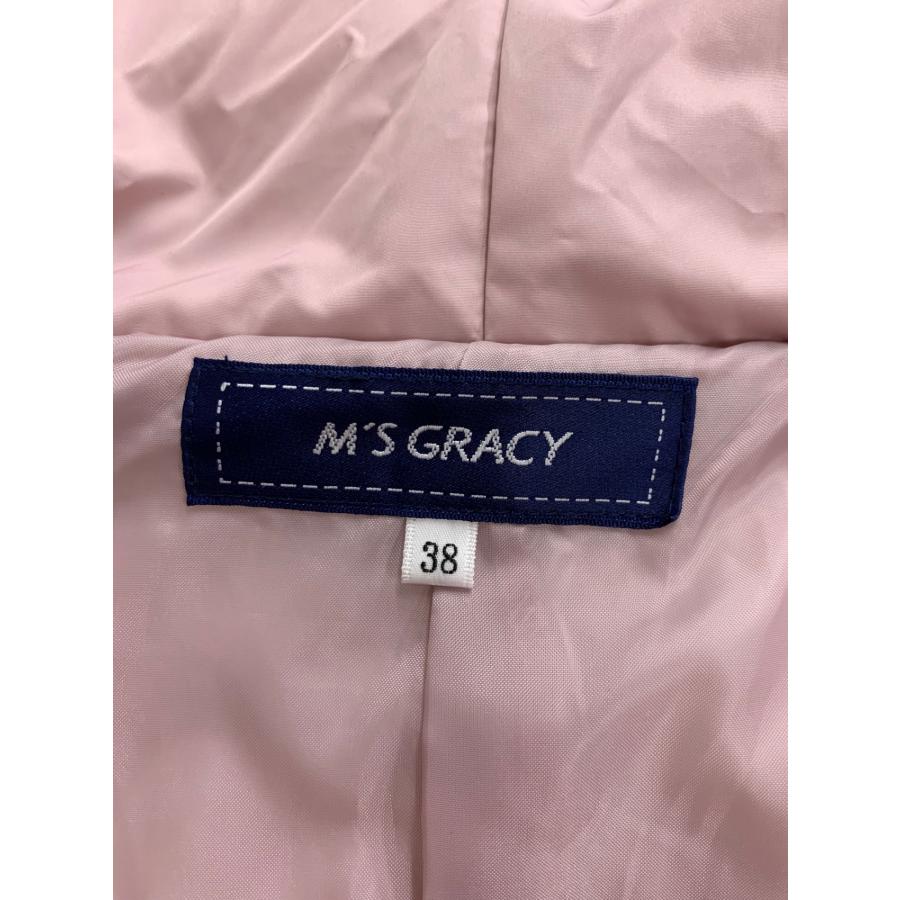 エムズグレイシー フラワーモチーフキルティングブルゾン 319603