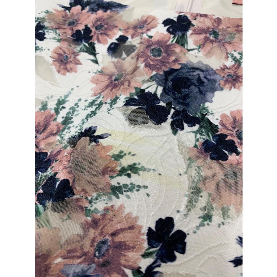 トッカ GERBERA OPTOIW0510 ワンピース 2 ネイビー フラワーモチーフ
