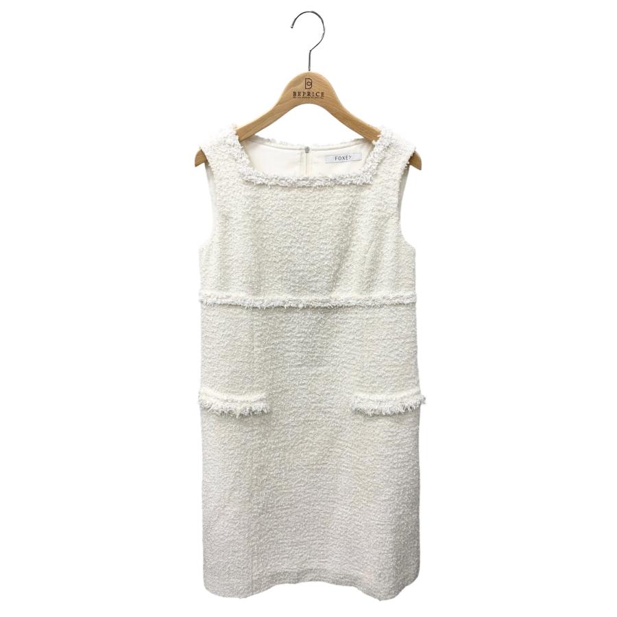 フォクシーブティック Dress Linette 44161 ワンピース 40 アイボリー