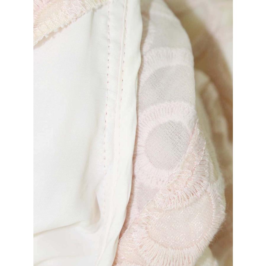 エムズグレイシー 911325 ワンピース 40 ピンク フラワーモチーフ