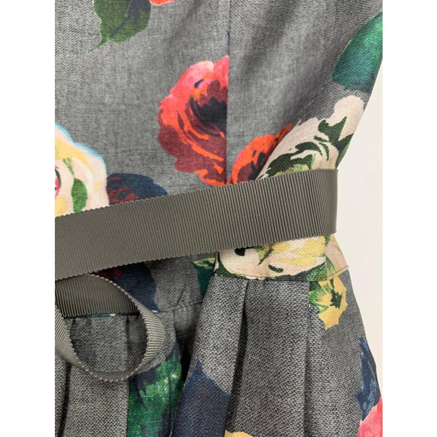 エムズグレイシー 多色フラワードレス 311513 ワンピース 40 グレー  