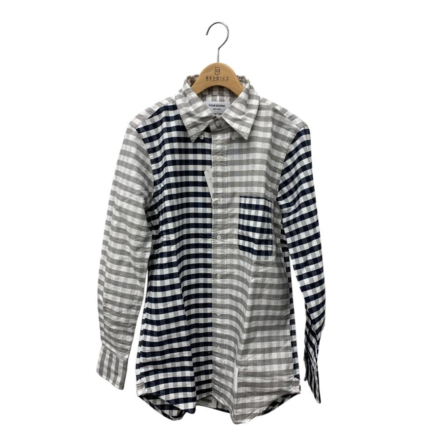 トムブラウン ファンミックス ギンガム オックスフォード ストレート  