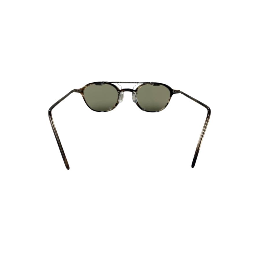 金子眼鏡 メガネ ブラウン セルフレーム ボストン クリップオン