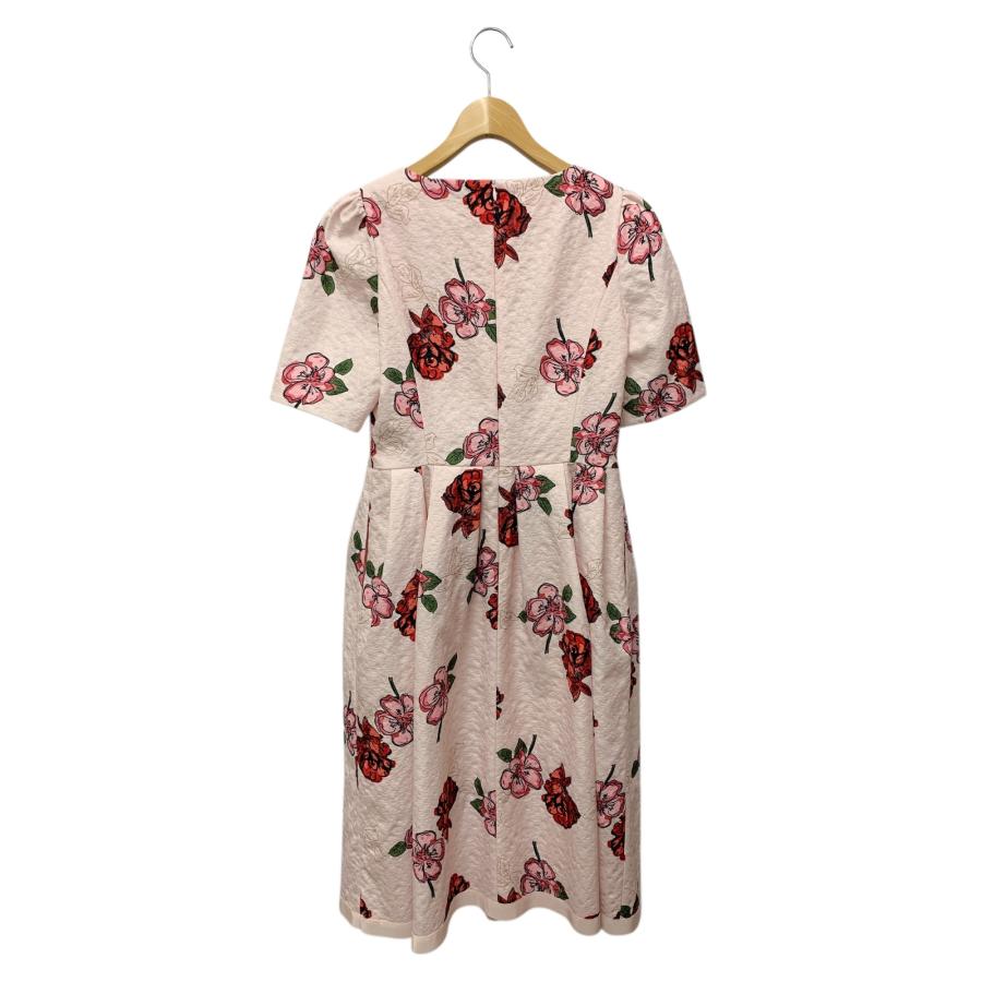 エムズグレイシー　ニットジャージフラワープリントワンピース エムズグレイシー ニットジャージフラワープリントワンピース エムズ