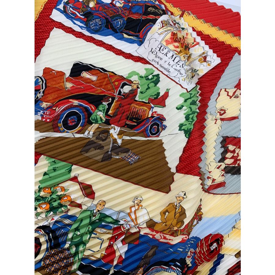 ☆未使用品☆HERMES エルメスカレ90大判スカーフ自動車の快適