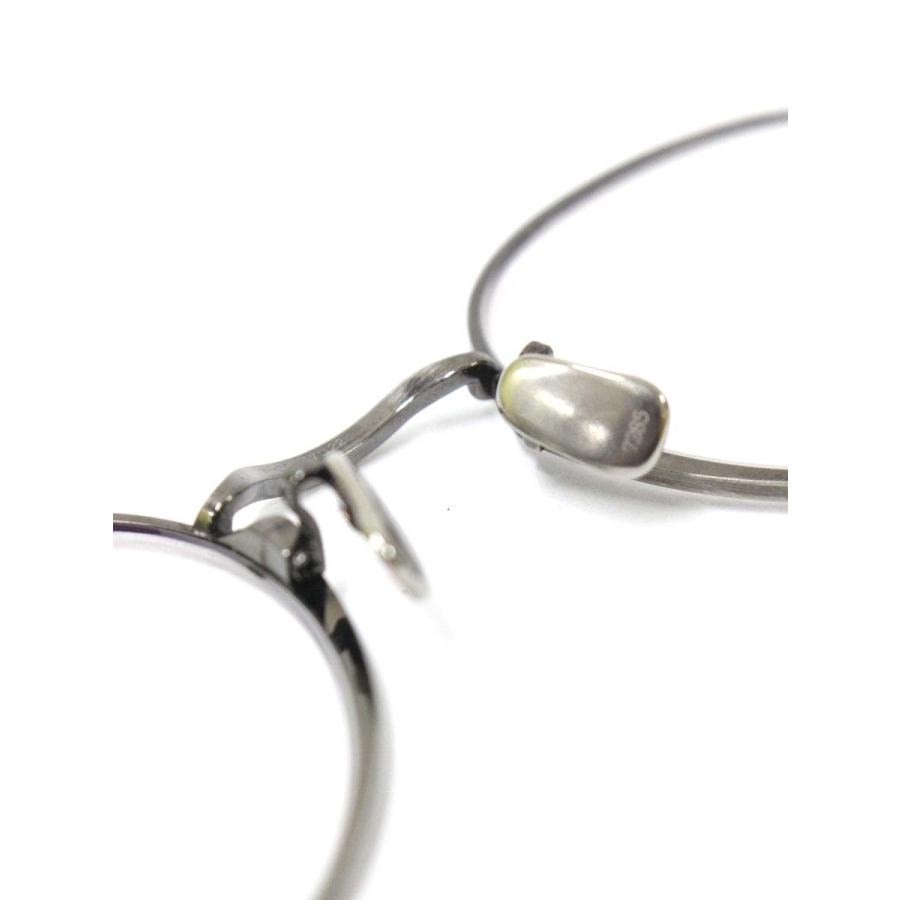 アイヴァン7285 193 眼鏡 メガネ ガンメタル シルバー チタン メタル