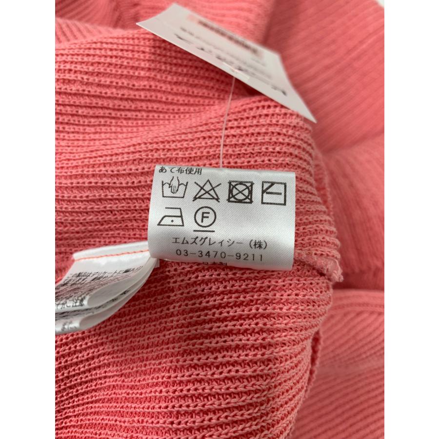 エムズグレイシー オフショルダーニット 418324 38 ピンク 和紙