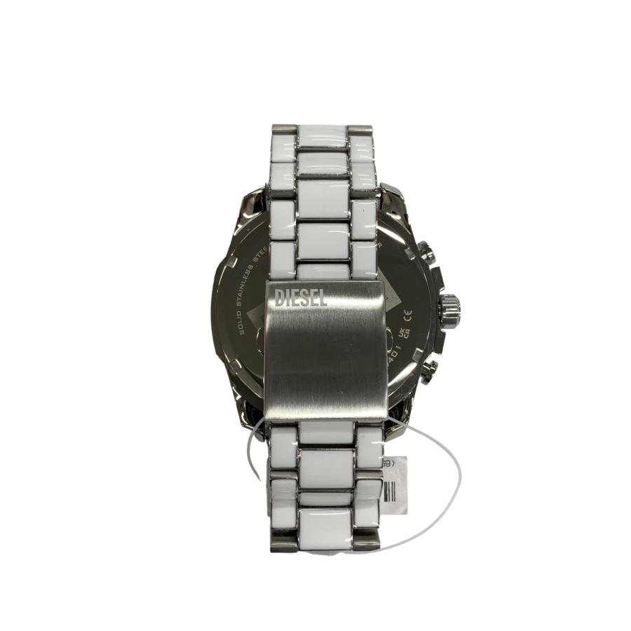 ディーゼル MEGA CHIEF DZ4660 腕時計 シルバー クオーツ クロノグラフ