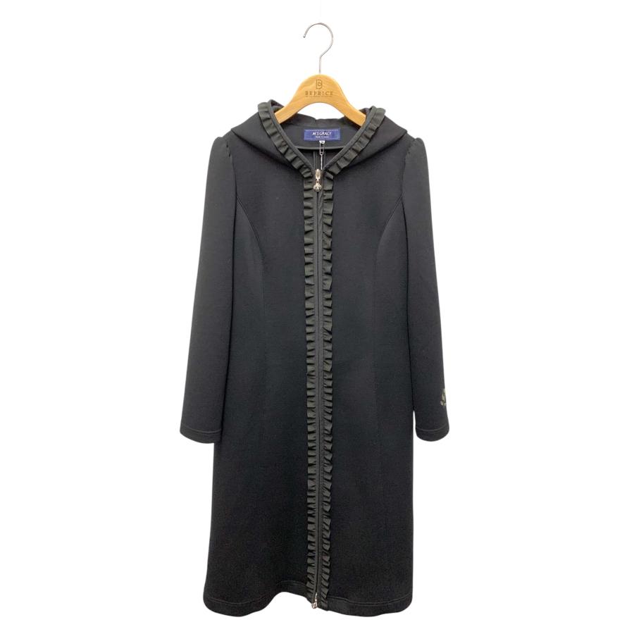 M'S GRACY フード付き　ワンピース　40 M'S GRACY エムズグレイシー ワンピース フード付き ジップ