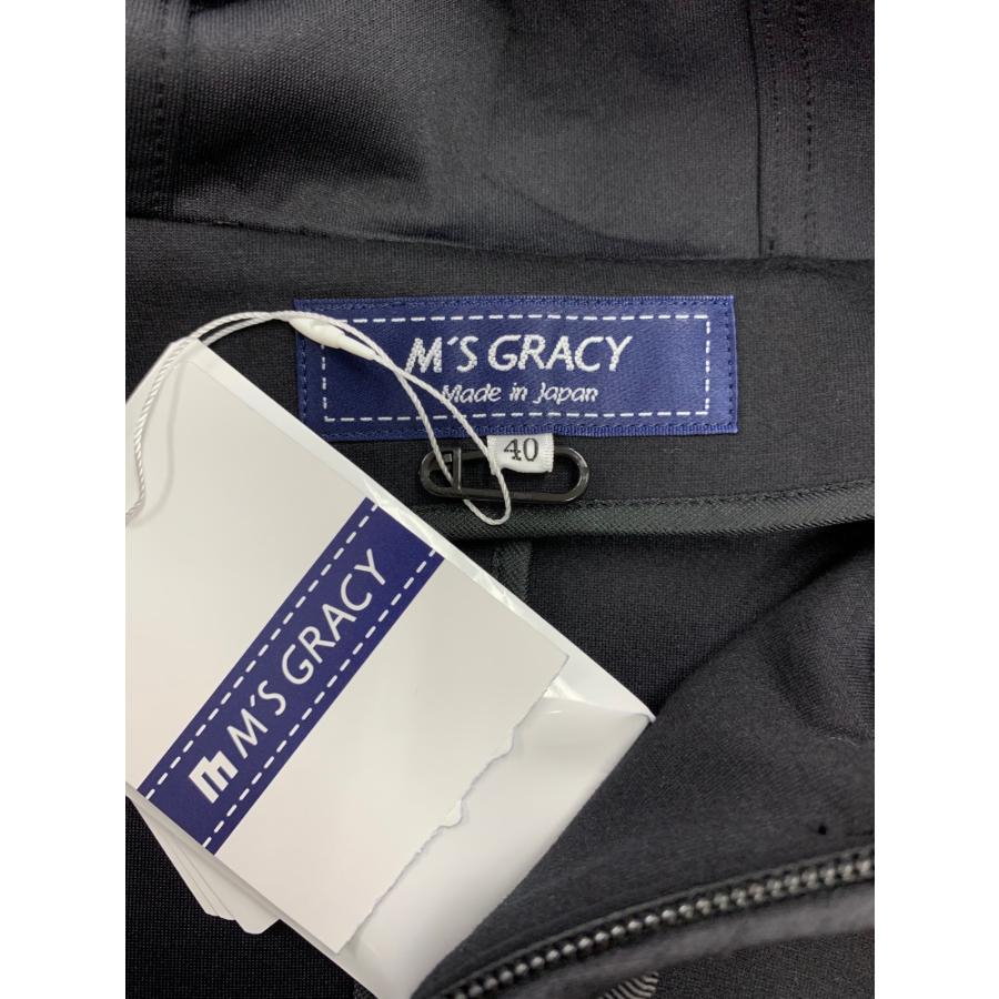 M'S GRACY フード付き　ワンピース　40 エムズグレイシー フード付き ジップアップ 411530 ワンピース