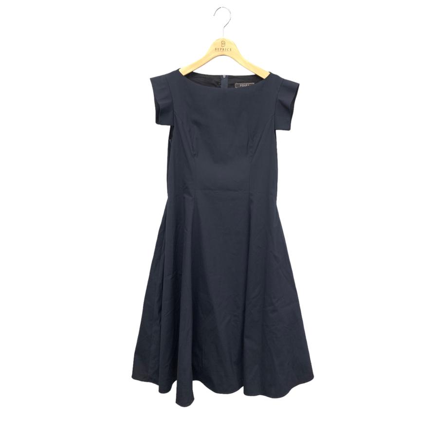 フォクシー ワンピース Romy Dress フォクシーブティック Romy Dress 43561 ワンピース 40 ネイビー