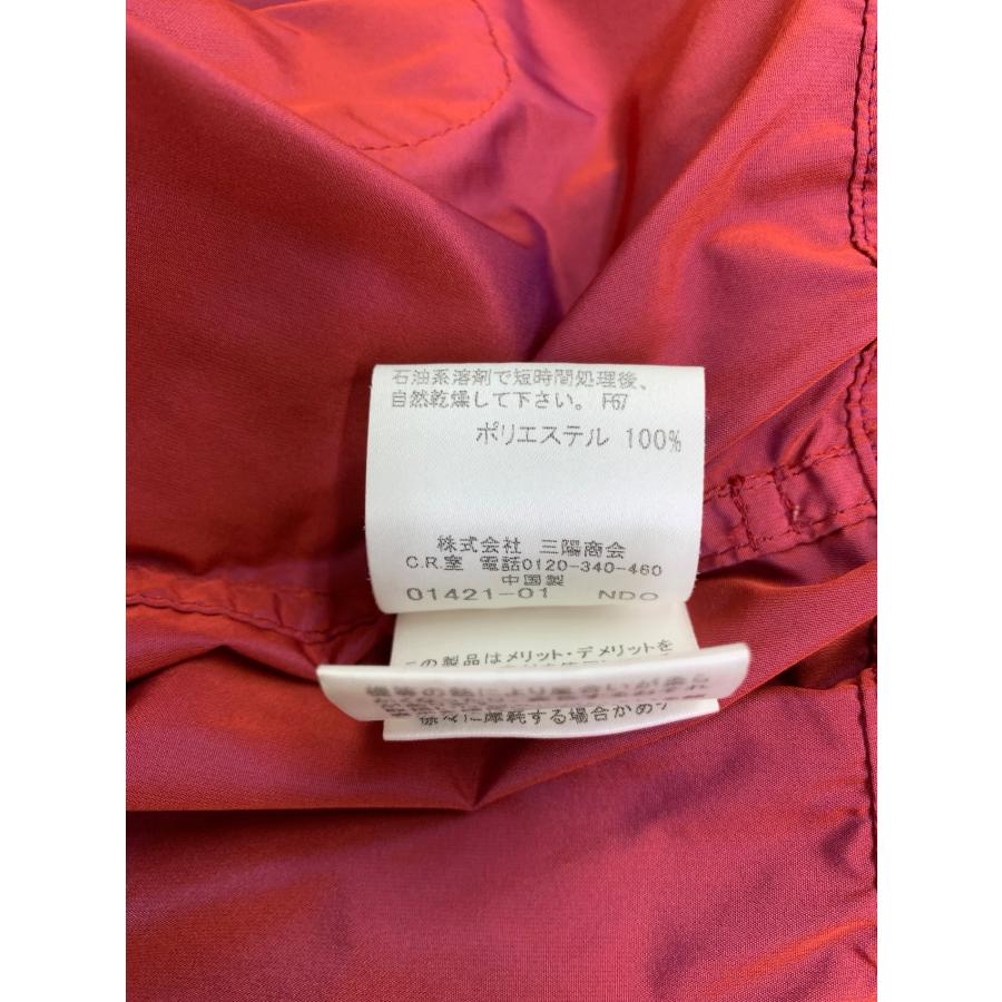 バーバリーロンドン FRD61-371-37 ジャケット 38 レッド ナイロン
