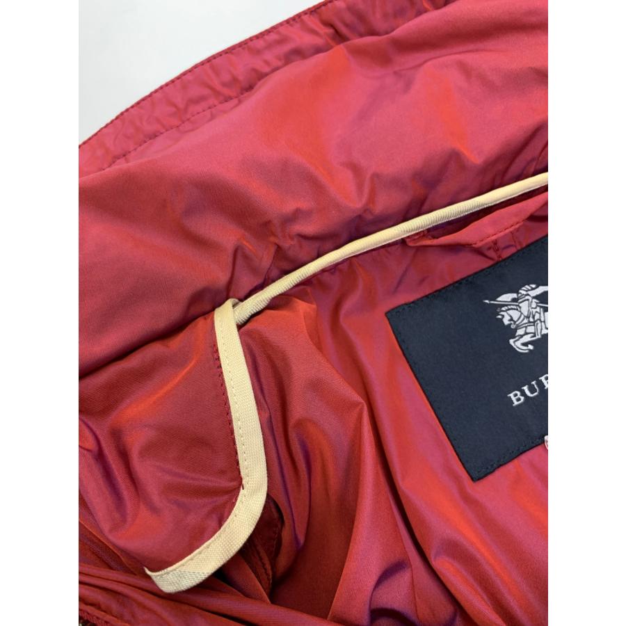 バーバリーロンドン FRD61-371-37 ジャケット 38 レッド ナイロン