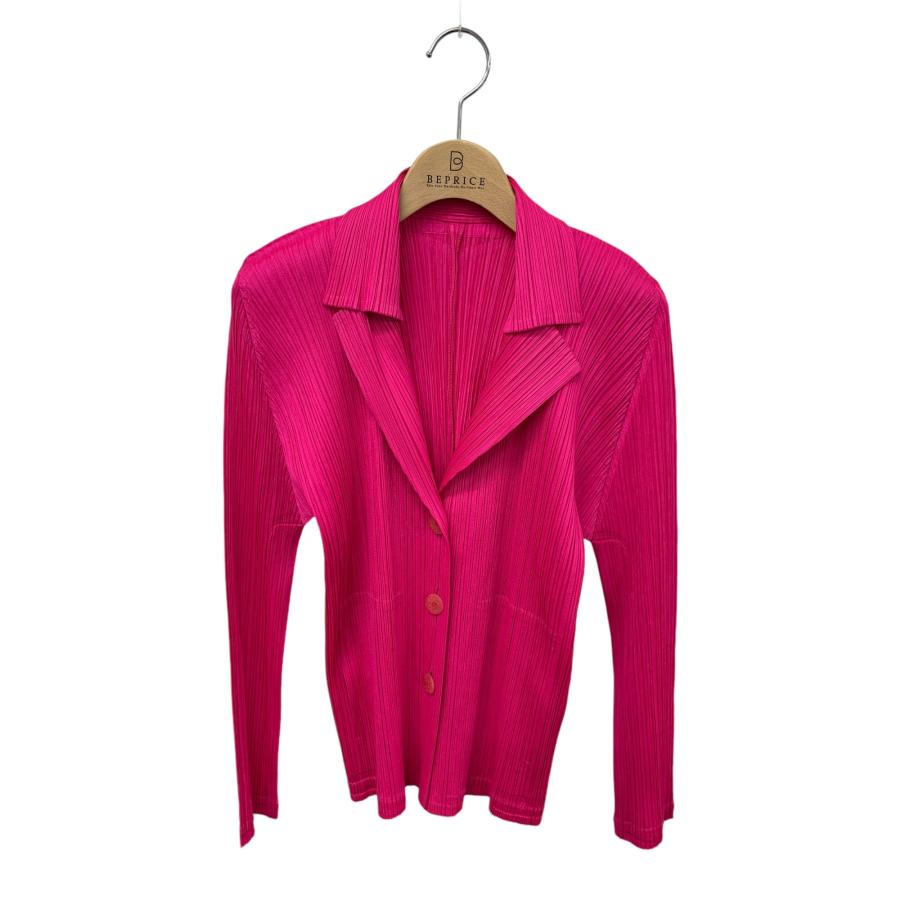 プリーツプリーズ　半袖ブラウス　サイズ3 PLEATS PLEASE ISSEY MIYAKE - PLEATS PLEASE(プリーツプリーズ) 半袖