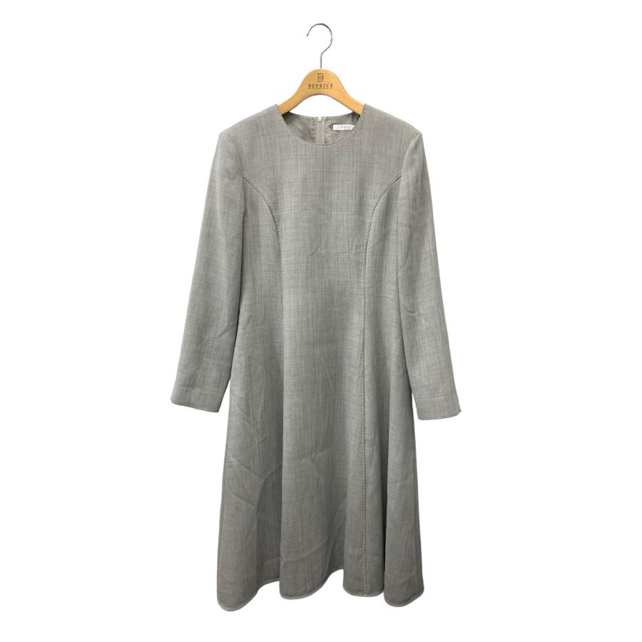 フォクシー Dress Diane 43988 ワンピース　グレー　38 フォクシーブティック Dress Diane 43988 ワンピース 40 グレー