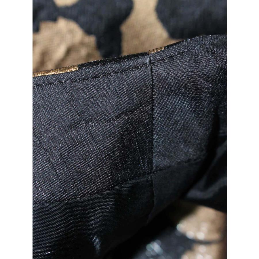 エムズグレイシー 211515 ワンピース 38 ブラウン レオパード