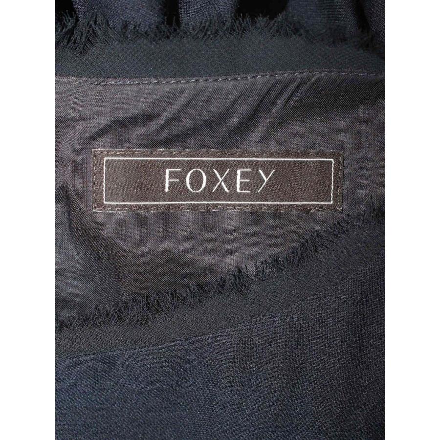 フォクシーブティック Dress Ronde 41450 ワンピース 38 ネイビー