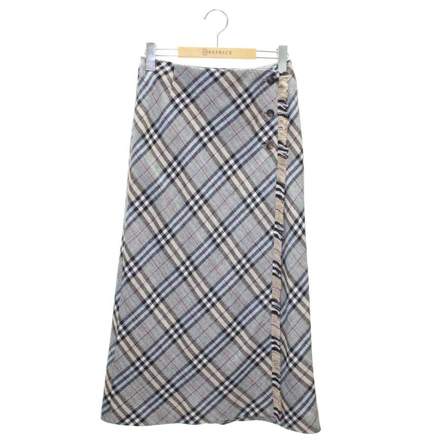 BURBERRY　バーバリー　ノバチェックリ　スカート　38 バーバリーロンドン ノバチェック FX042-067 スカート 38 ベージュ
