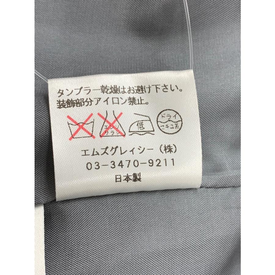 エムズグレイシー 429508 コート 38 グレー フラワーモチーフ