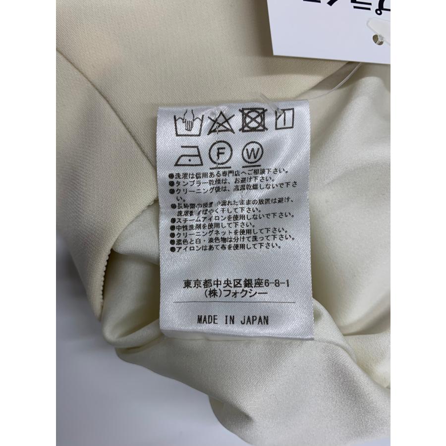 フォクシーニューヨーク GENEVA PANTS 43000 ワイドパンツ 38 ホワイト