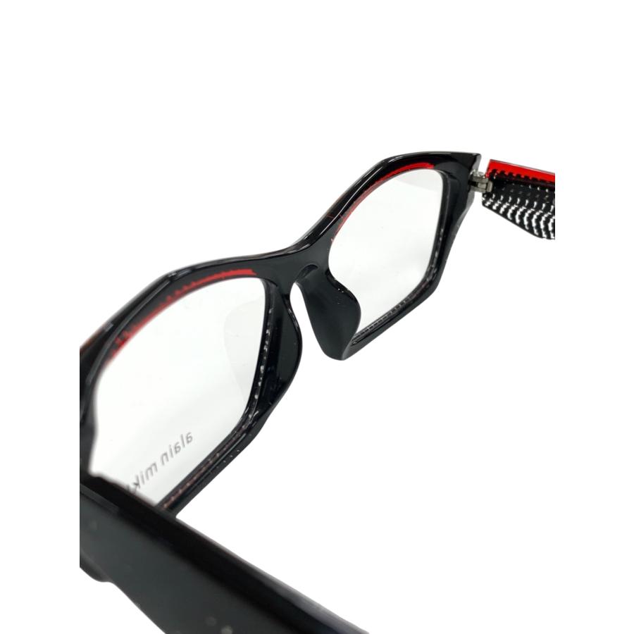 アランミクリ A03525 001 メガネ ブラック Pointillee black  transparent red ITXOTVW7XBAKの画像
