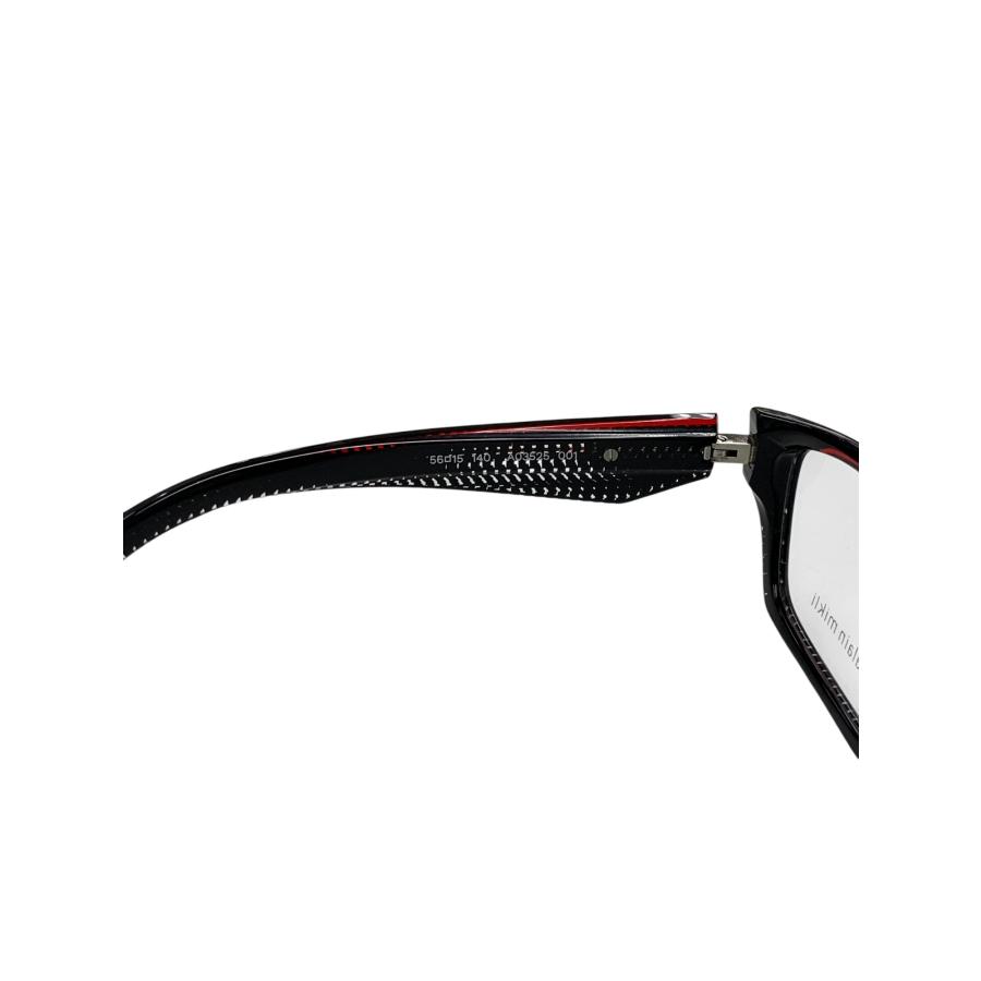 アランミクリ A03525 001 メガネ ブラック Pointillee black  transparent red ITXOTVW7XBAKの画像