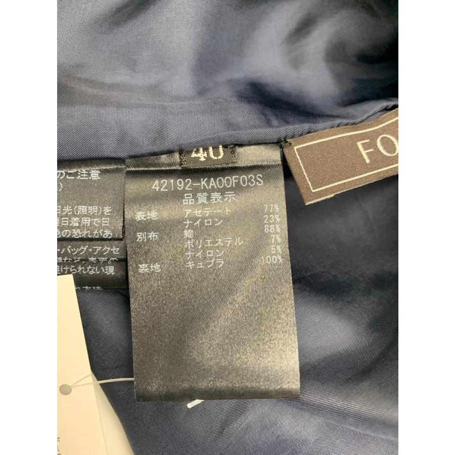フォクシーブティック 42192 ワンピース 40 ネイビー ブルーアズール