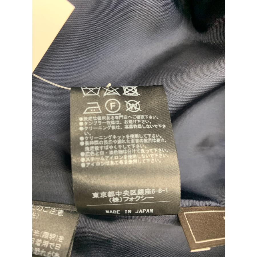 21年　FOXEY ブルーアズール Bleu Azur 40 42192 フォクシーブティック 42192 ワンピース 40 ネイビー ブルーアズール