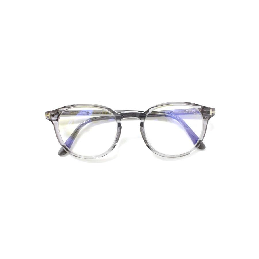 専用】TOM FORD TF5795KB クリアグレー メガネ トムフォード