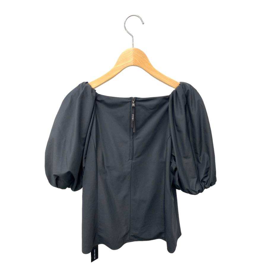 美品 フォクシー ニューヨーク FOXEY NEW YORK シャツ ブラウス ETUDE 43730 ポリエステル トップス 38(M相当) ブラック フォクシーニューヨーク Blouse Etude 43730 シャツ ブラウス 38