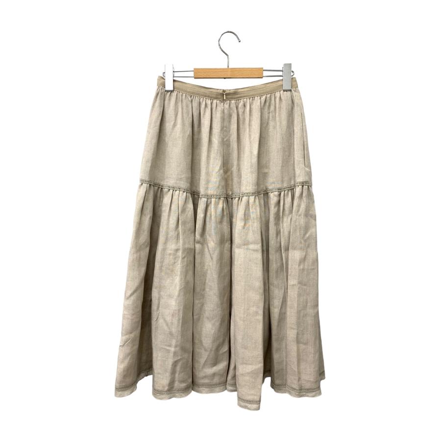 フォクシーブティック SKIRT MANOIR 44165 スカート 40 ベージュ 直営  