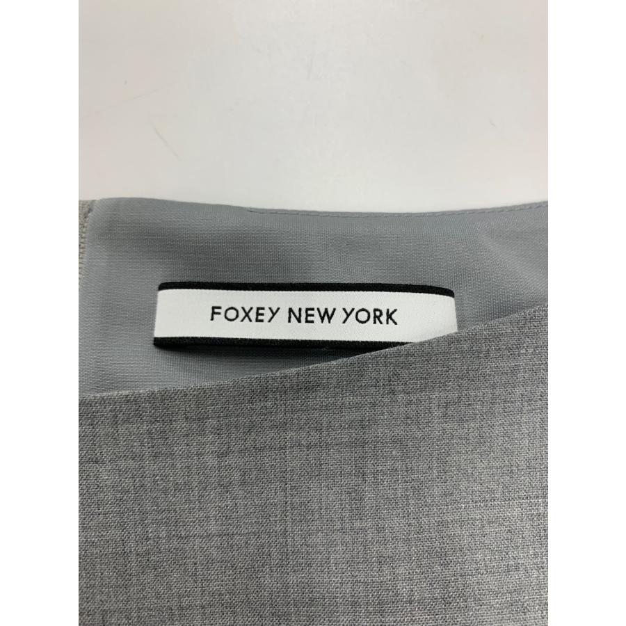 フォクシーニューヨーク ドレス タルト 39358 ワンピース 38 グレー
